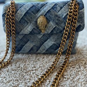 Like New Kurt Geiger London
Mini Denim Kensington Bag worn twice!